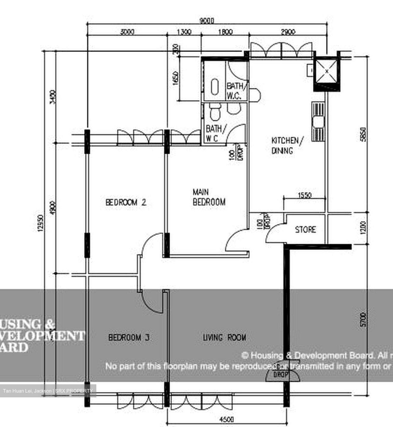 Blk 337 Hougang Avenue 7 (Hougang), HDB 4 Rooms #627959341